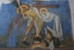 Fresk ZdjÄcie z krzyĹźa w stylu bizantyjsko-macedoĹskim