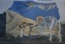 Fresk OpĹakiwanie Chrystusa w stylu bizantyjsko-macedoĹskim