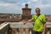 Taras widokowy na szczycie Wieży Lwów