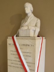 Popiersie Mikołaja Kopernika w Archiginnasio