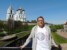 widok kremla z mostu na rzece Pskowa