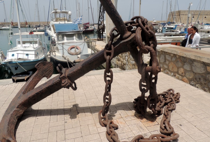Crete port of Heraklion