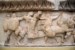 relief przedstawiajÄcy walkÄ bogĂłw z gigantami