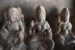 Trzy boginie (Durga, Chamunda i Kali) w sali ofiar