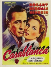 Plakat z filmu Michaela Curtiza Casablanca