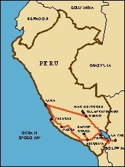 Peru - trasa wycieczki