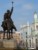 foto z kijowa - pomnik hetmana Sahajdacznego na Padole