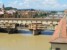 fotki florencja - widok na florenckie mosty z galerii Uffizi