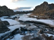 Park Narodowy Þingvellir, rzeka Öxará