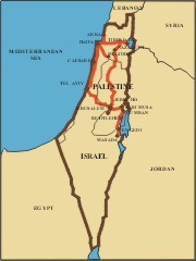Izrael i Palestyna - trasa wycieczki