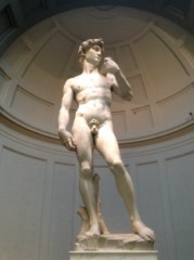 Dawid Michała Anioła w Galleria dell`Accademia